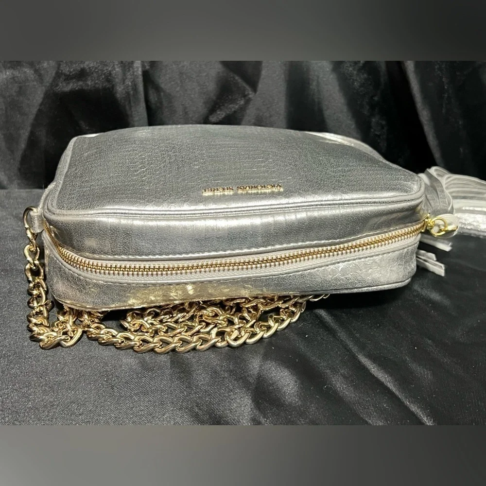 Victorias Secret - Women’s Silver Crossbody Purse